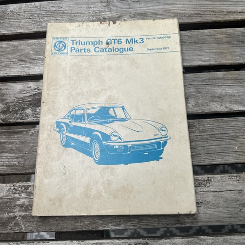 Triumph gt6 mk3 - triumph, parts