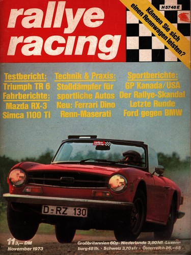 Zeitschrift rallye racing 11 - rallye, #11