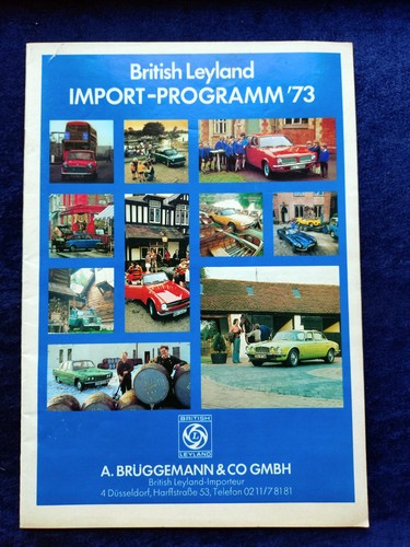 British leyland prospekt 1973 - leyland,