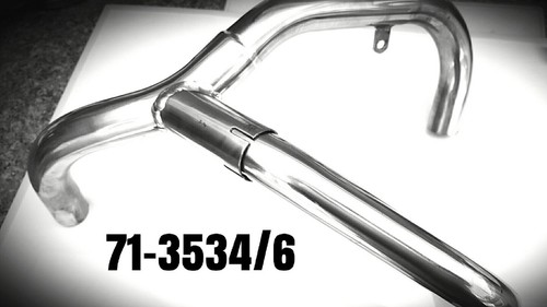Triumph tr5t auspuffrohre - triumph,
