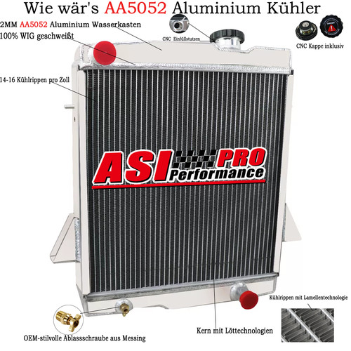 Reihe aluminium kühler - reihe,