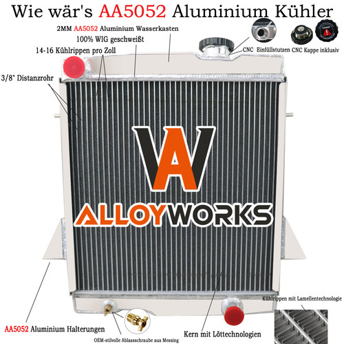 Reihe kühler aluminium - 4,