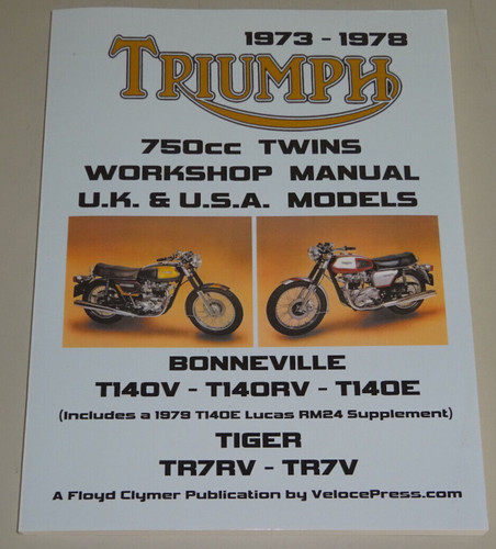 Werkstatthandbuch triumph 750 - werkstatthandbuch,