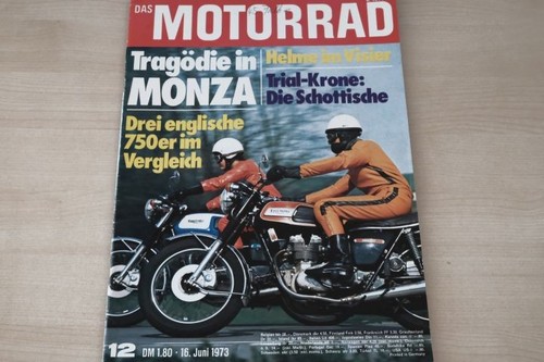 Motorrad 1973 triumph - motorrad,