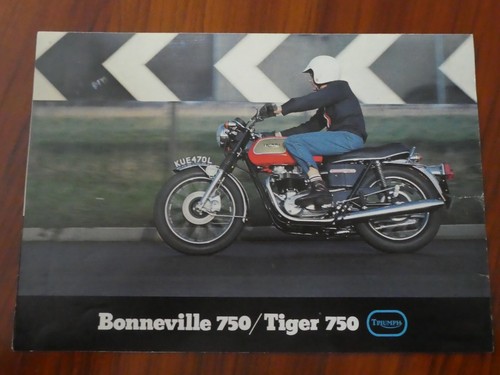 Triumph prospekt 1973 - ,