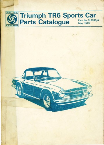 Triumph tr6 original parts - triumph,