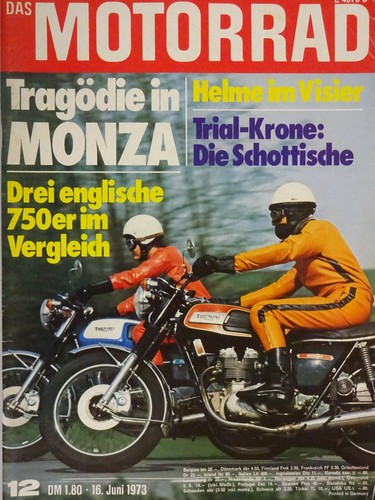Das motorrad 73 1973 - /,