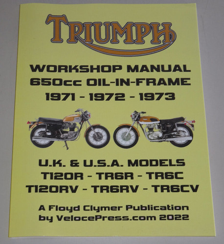 Werkstatthandbuch triumph - werkstatthandbuch,