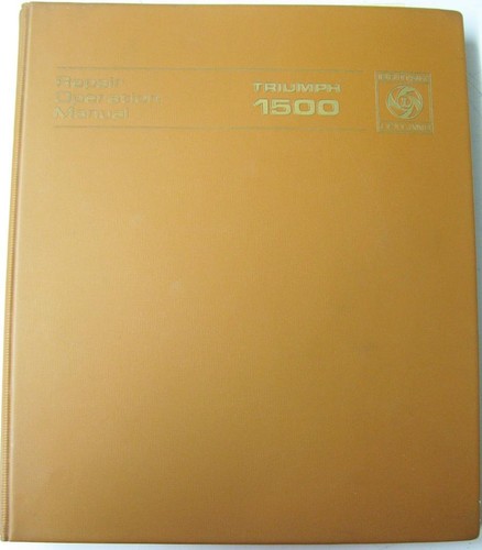 Triumph 1500 autobesitzer - 1500,